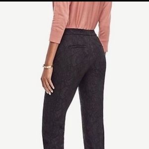 Ann Taylor black Lace pants